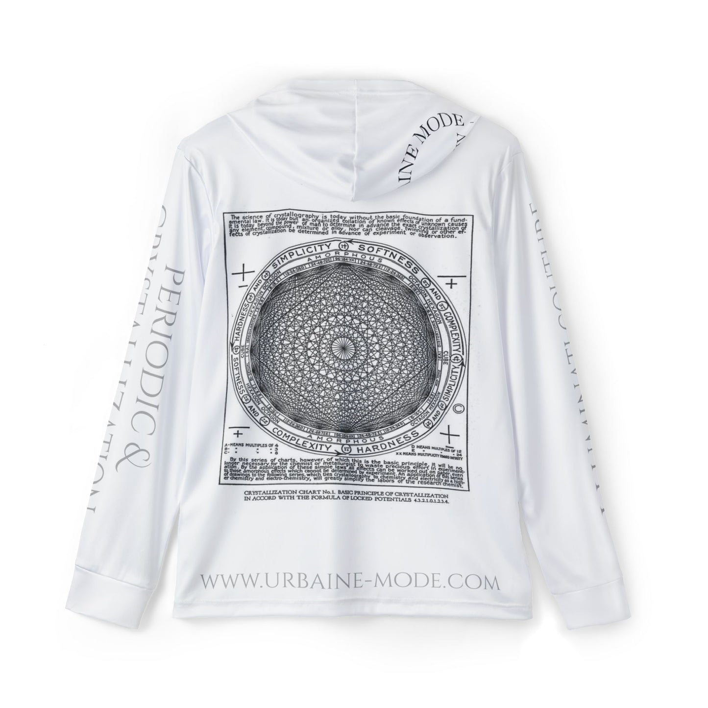 Illuminati - Periodic Chart & Crystallization - Men's Sports Warmup Hoodie  (AOP)