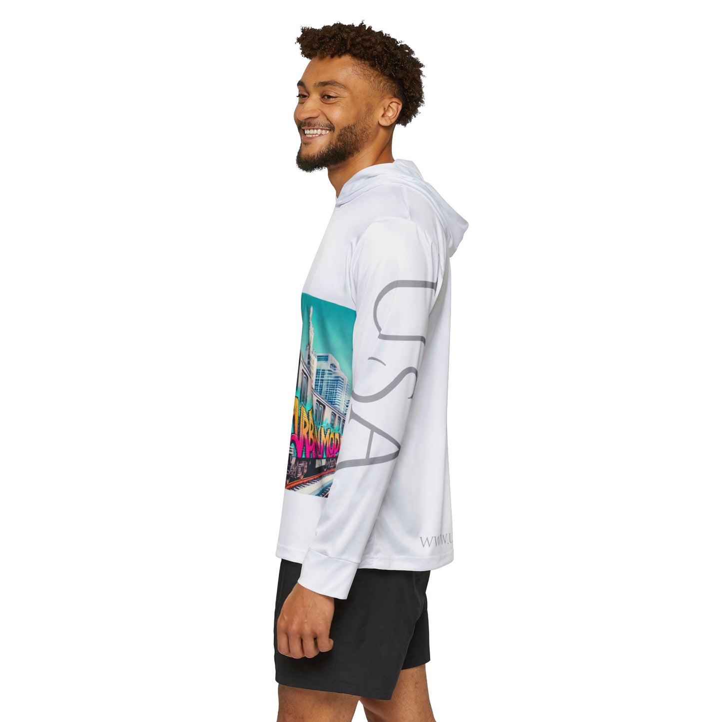 Metro - MIA - USA - Men's Sports Warmup Hoodie (AOP)