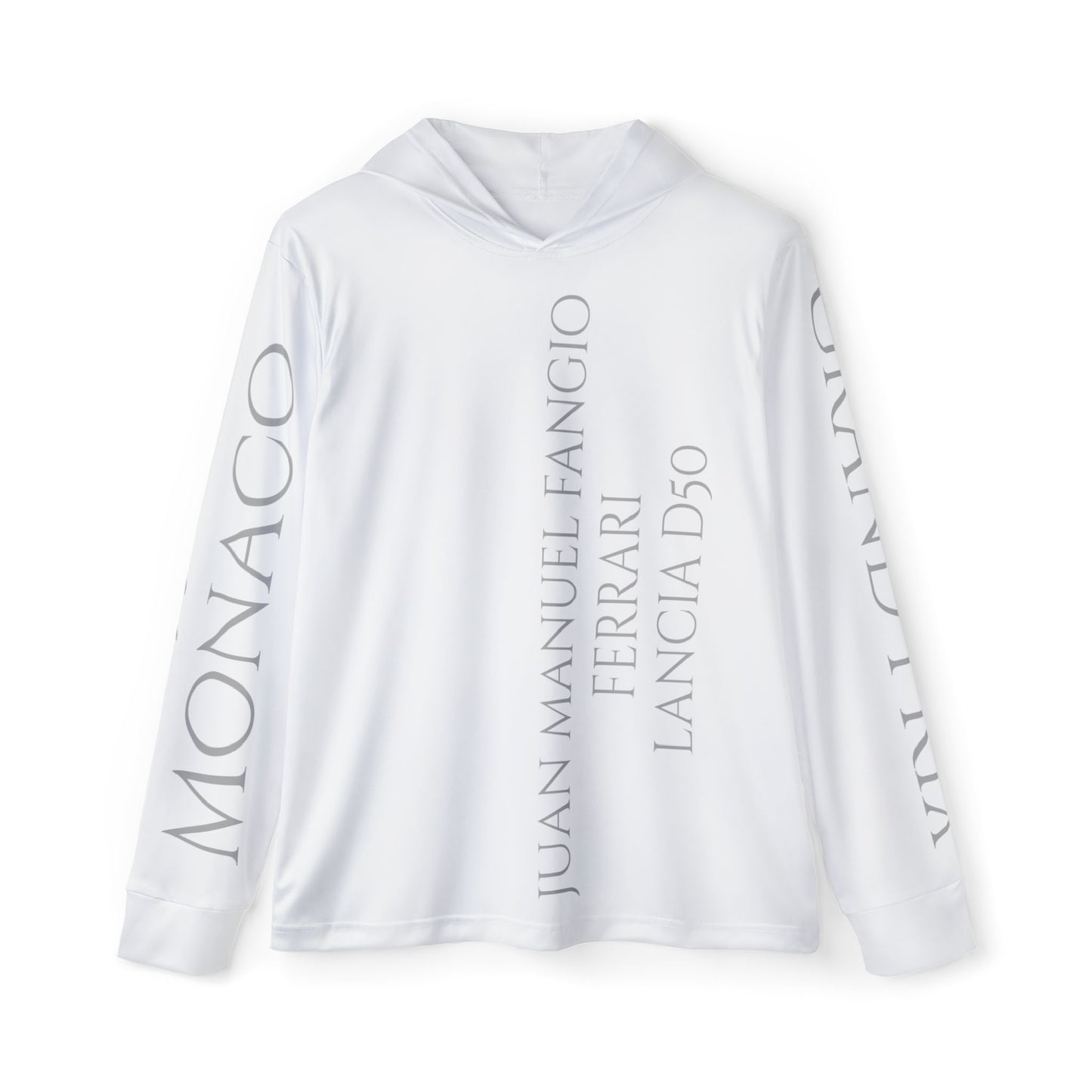 Legend GP - 1956 Fangio - Ferrari Lancia - Monaco - Monte Carlo - Men's Sports Warmup Hoodie (AOP)