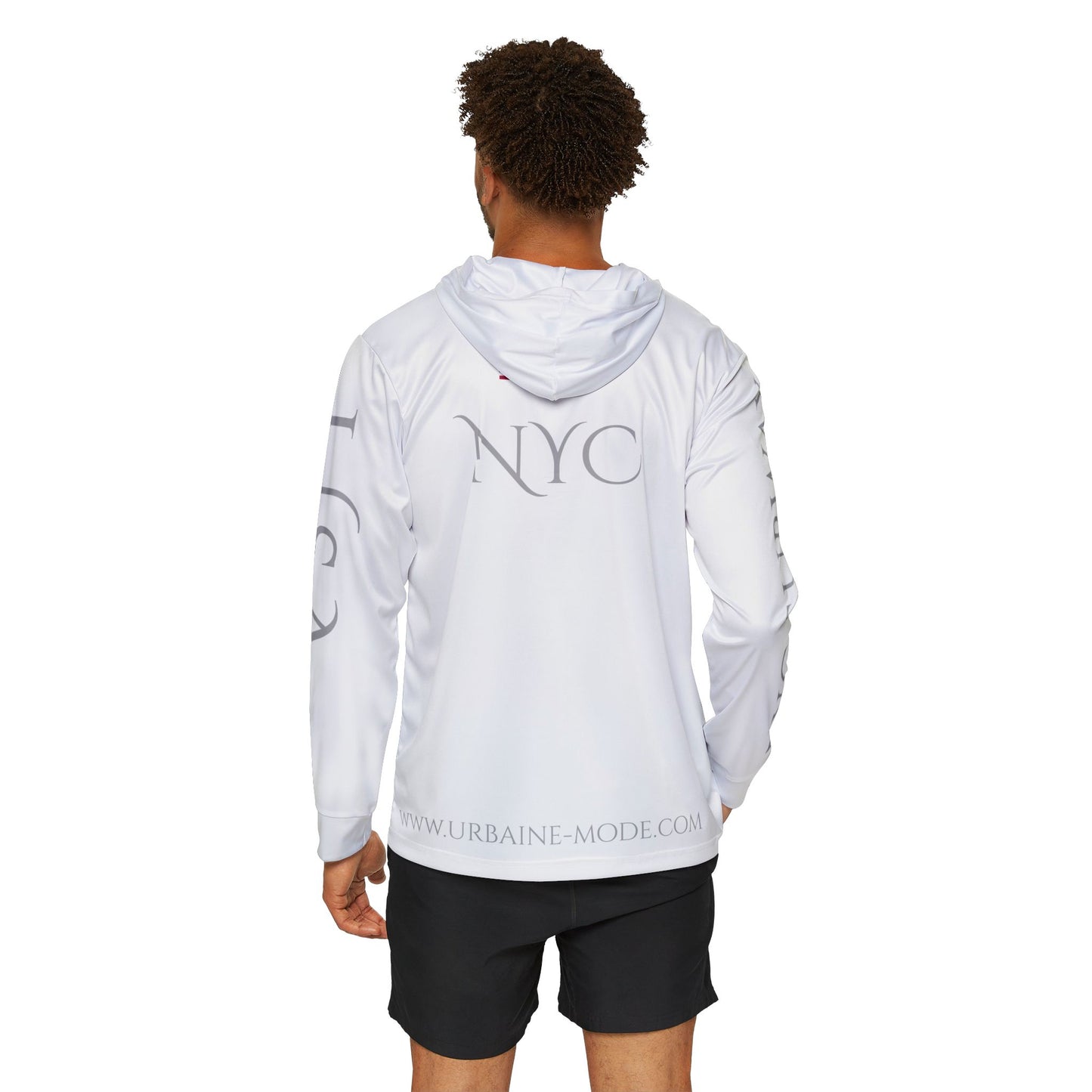 Metro Map - NYC - USA - Men's Sports Warmup Hoodie (AOP)