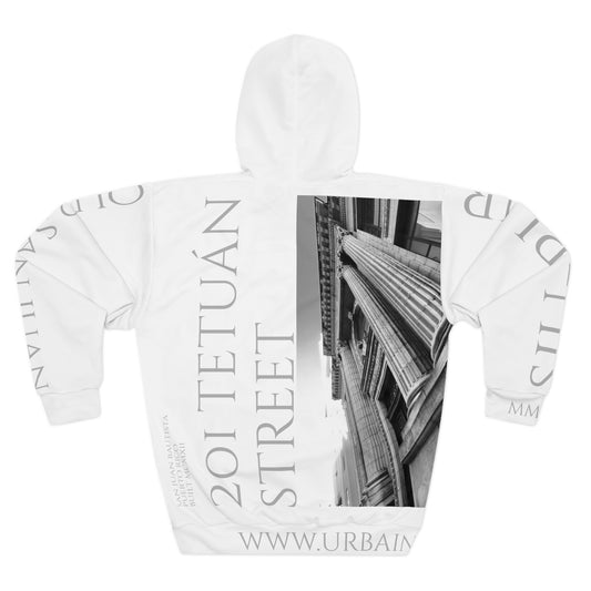 Arquitecture - SJU - PR - Tetuan - B&W - Unisex Pullover Hoodie (AOP)