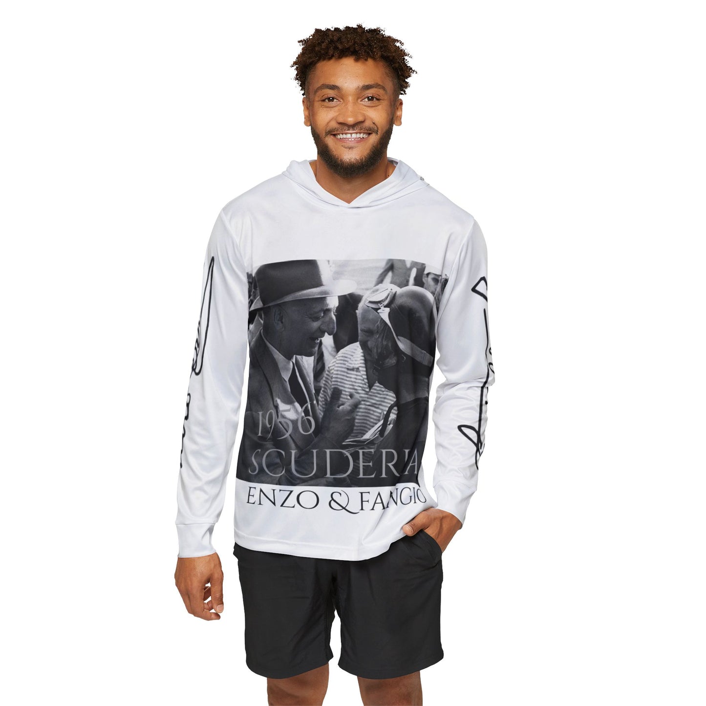 Legends - Enzo & Fangio - Men's Sports Warmup Hoodie  (AOP)