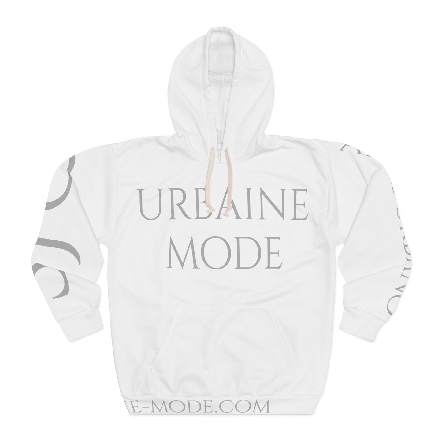 Street Art - Sole Mio - B&W - Unisex Pullover Hoodie (AOP)