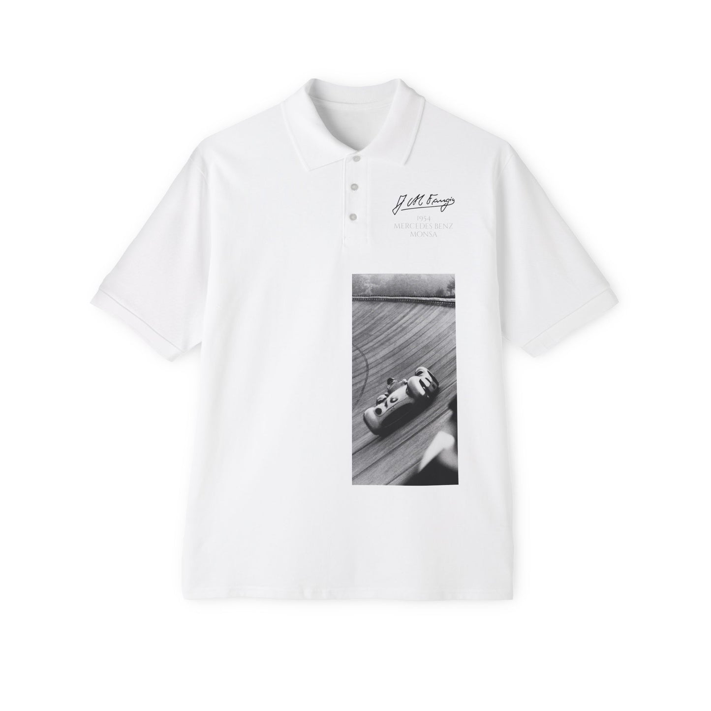 Fangio GP 1954 Monsa - Men's Piqué Polo