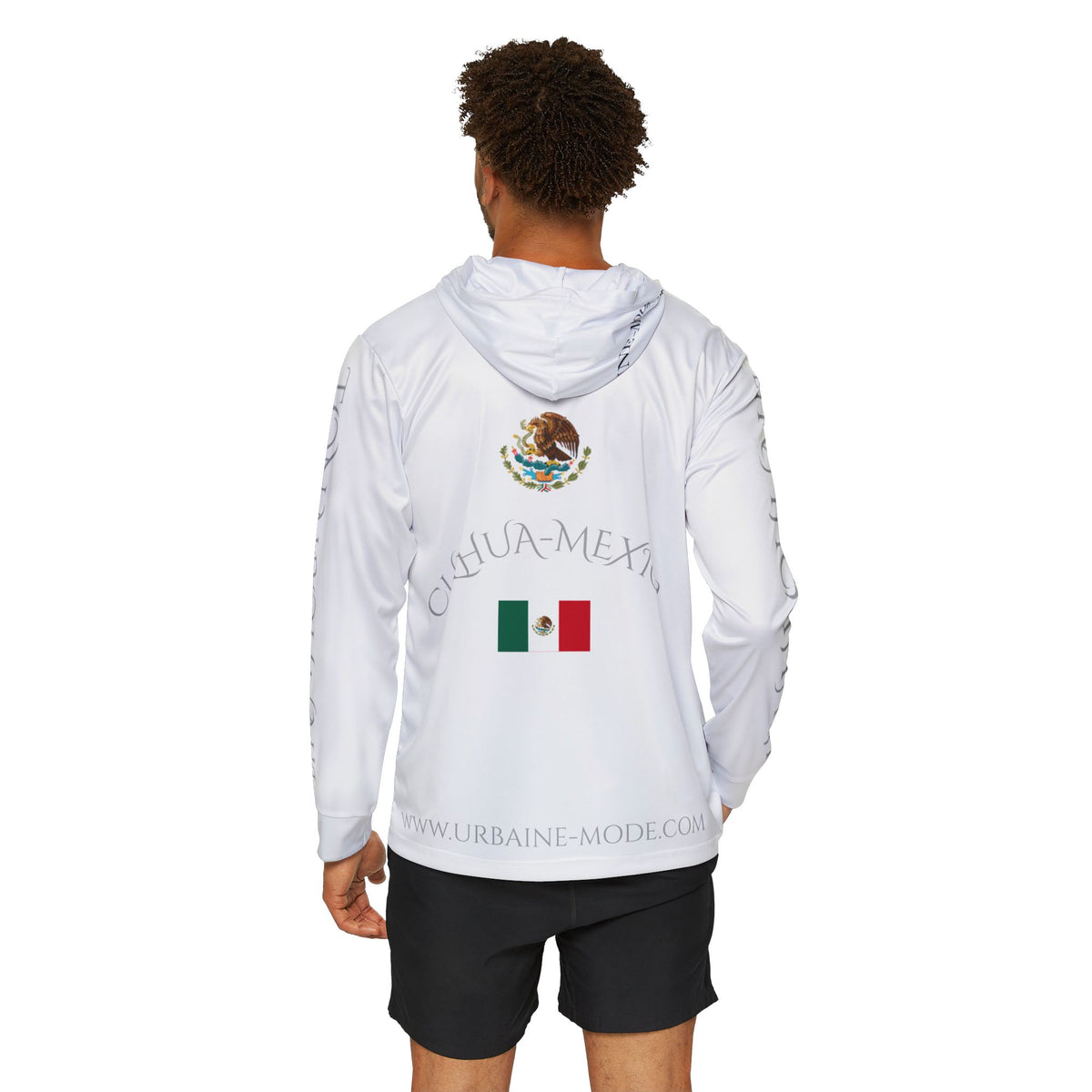 Pre Colum - Aztec Calendar FR - Men's Sports Warmup Hoodie (AOP)