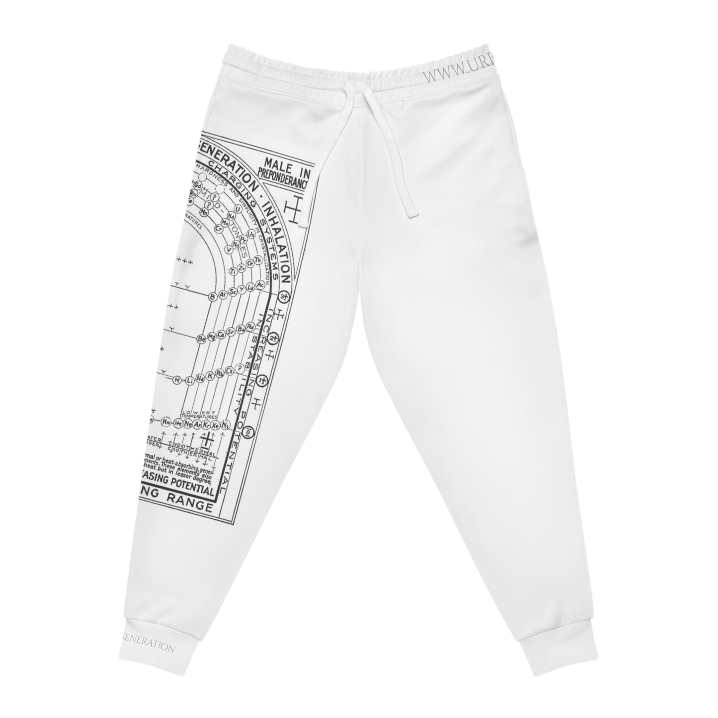 Iluminati - Radiation Generation - Athletic Joggers (AOP)