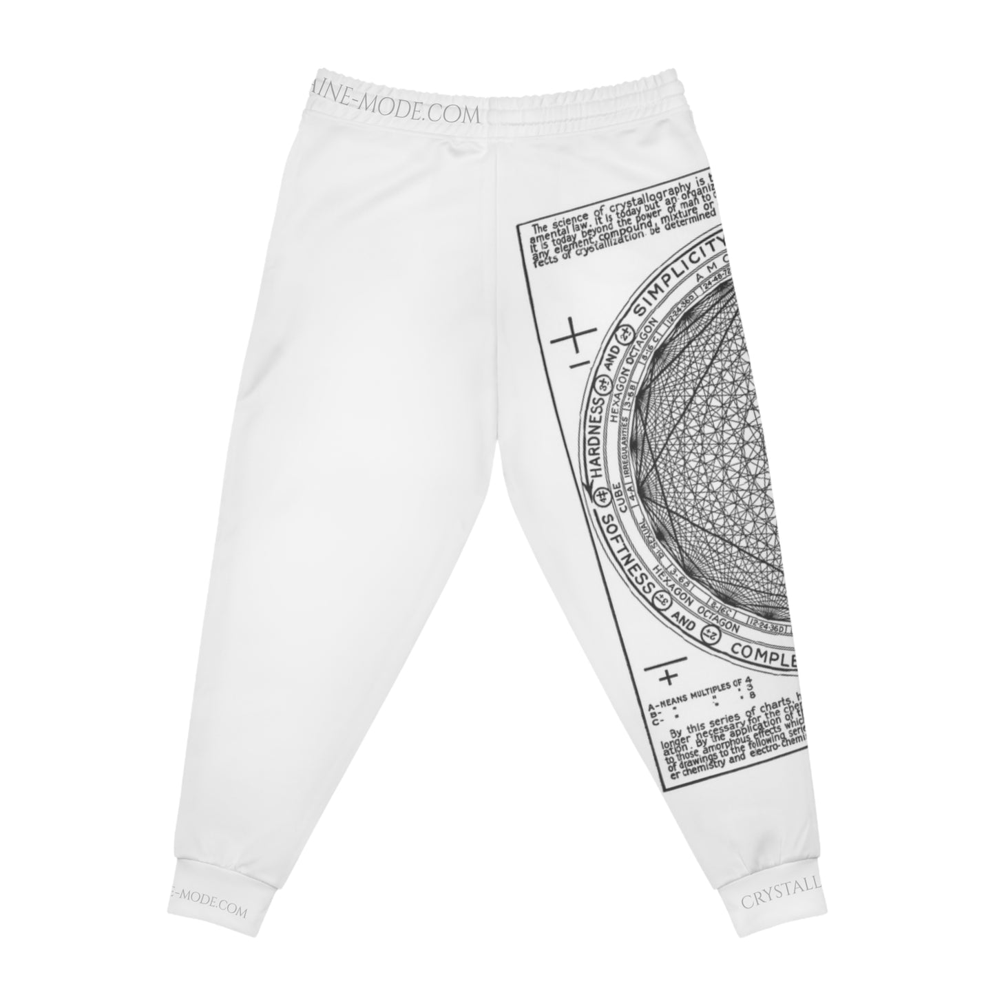 Iluminati - Crystallization - Athletic Joggers (AOP)