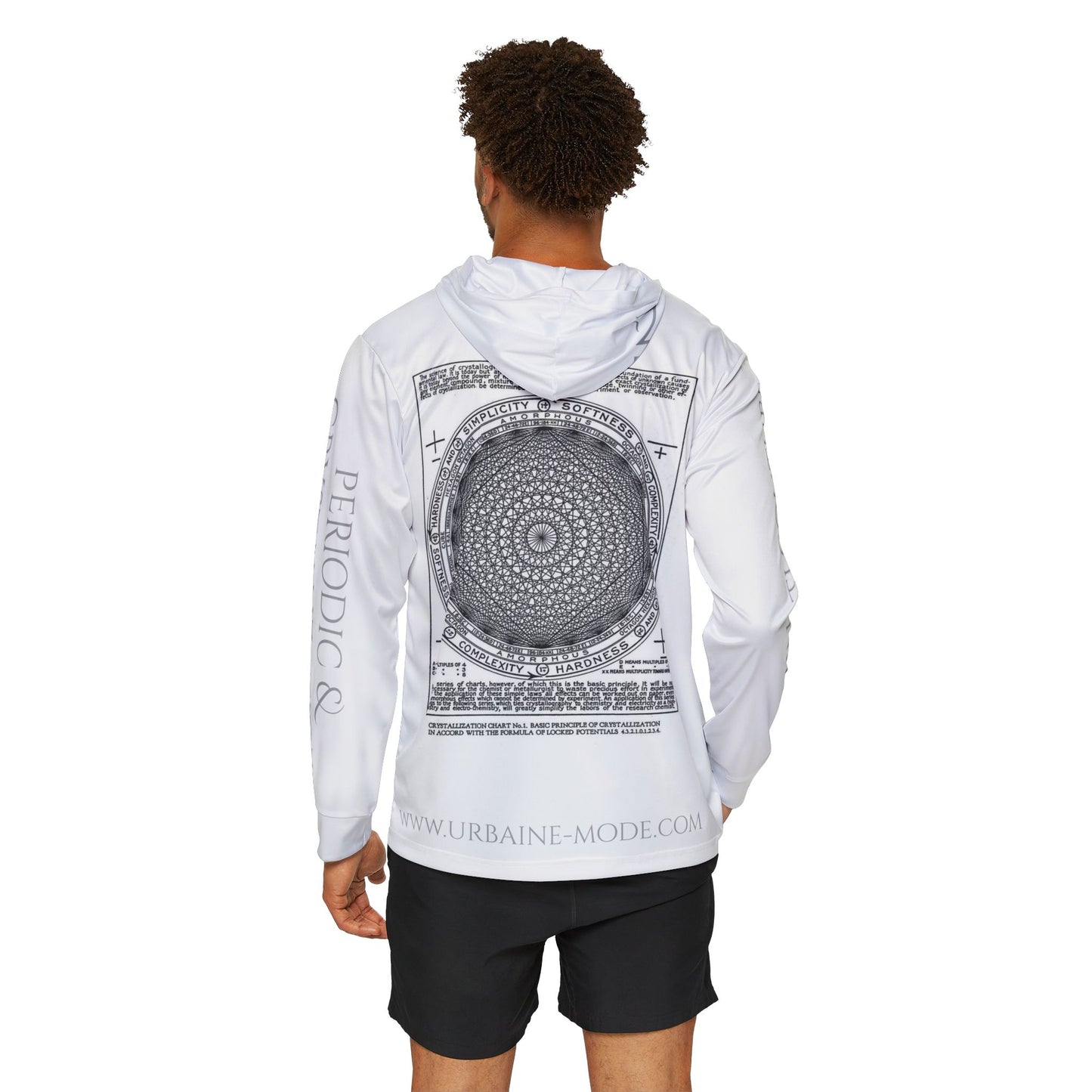 Illuminati - Periodic Chart & Crystallization - Men's Sports Warmup Hoodie  (AOP)