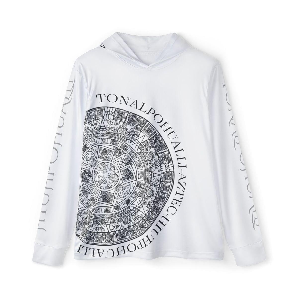 Pre Colum - Aztec Calendar FR - Men's Sports Warmup Hoodie (AOP)