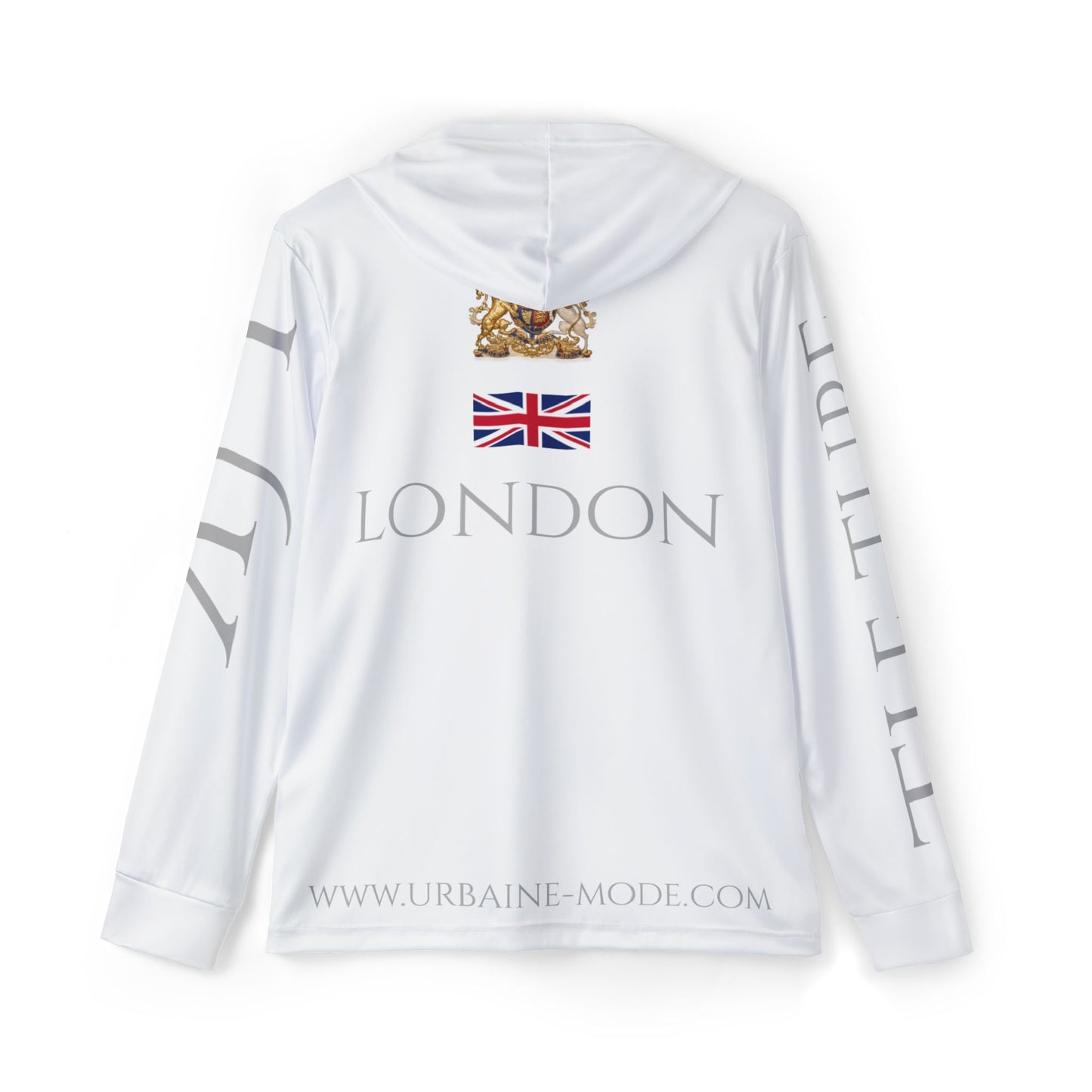 Metro Map - London - UK - Men's Sports Warmup Hoodie (AOP)