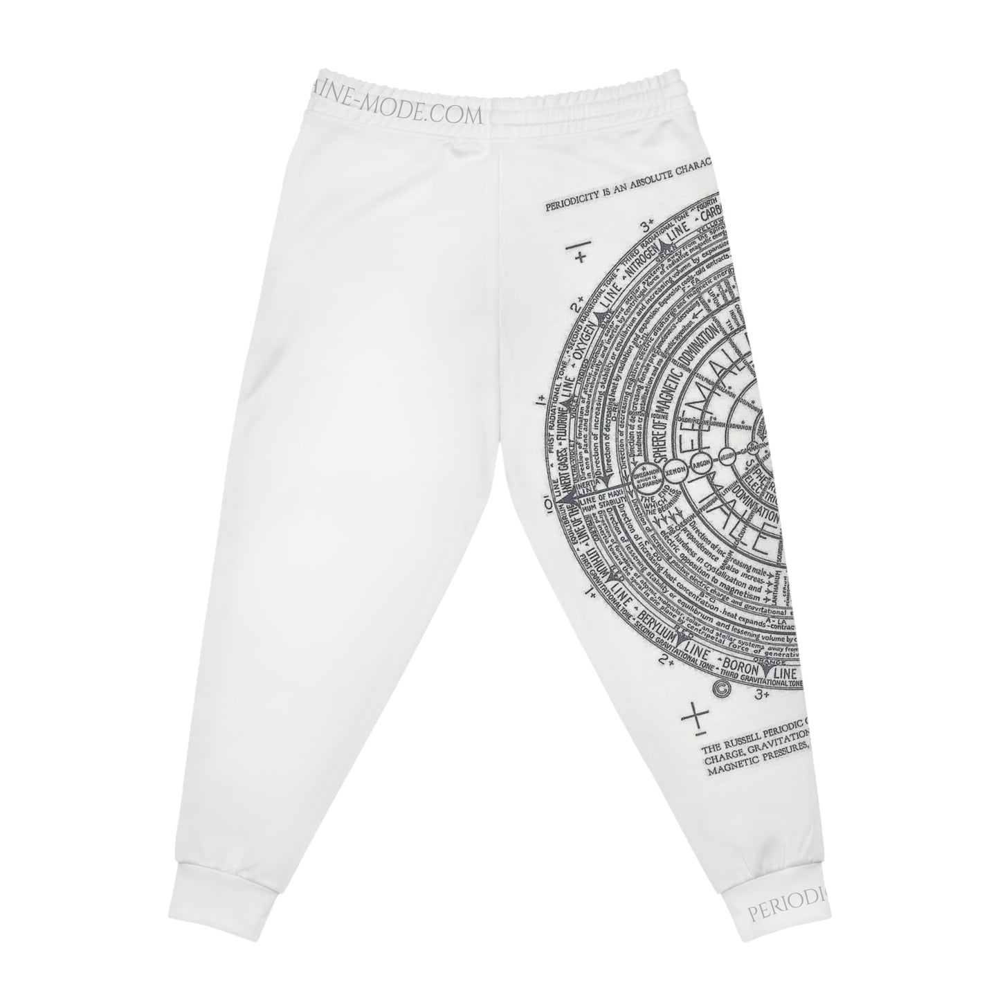 Iluminati - Periodic Chart - Athletic Joggers (AOP)