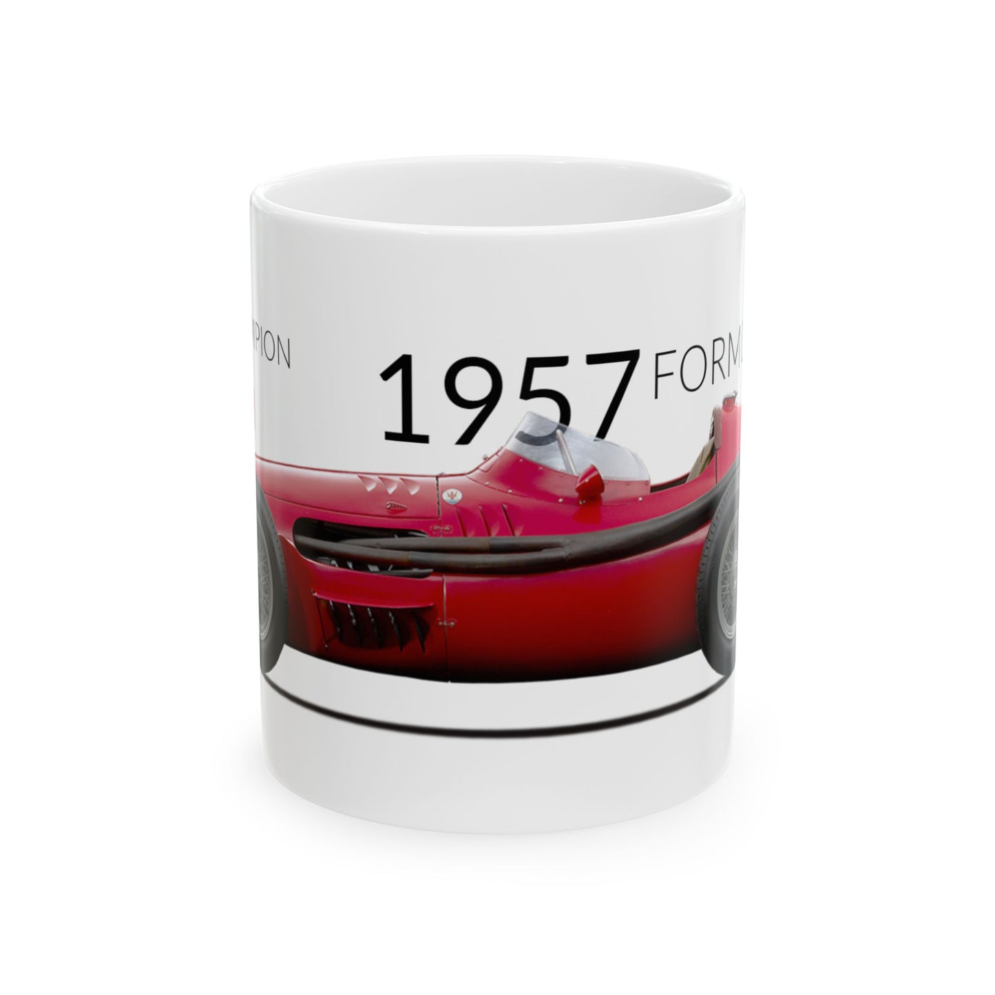 F1 GP Legends 1957 Fangio Maserati Ceramic Mug, (11oz, 15oz)