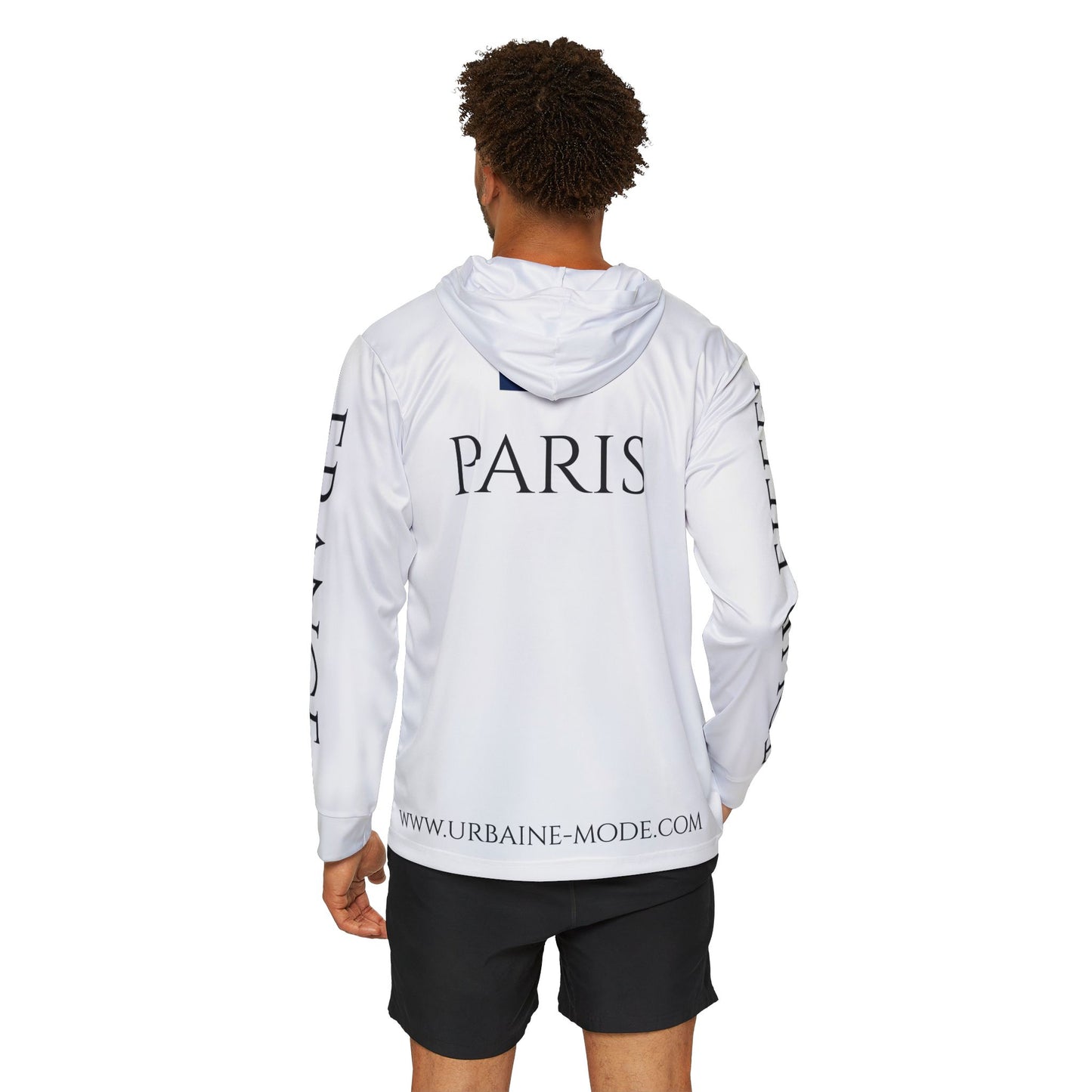 Bus - Paris - France - Men's Sports Warmup Hoodie (AOP)