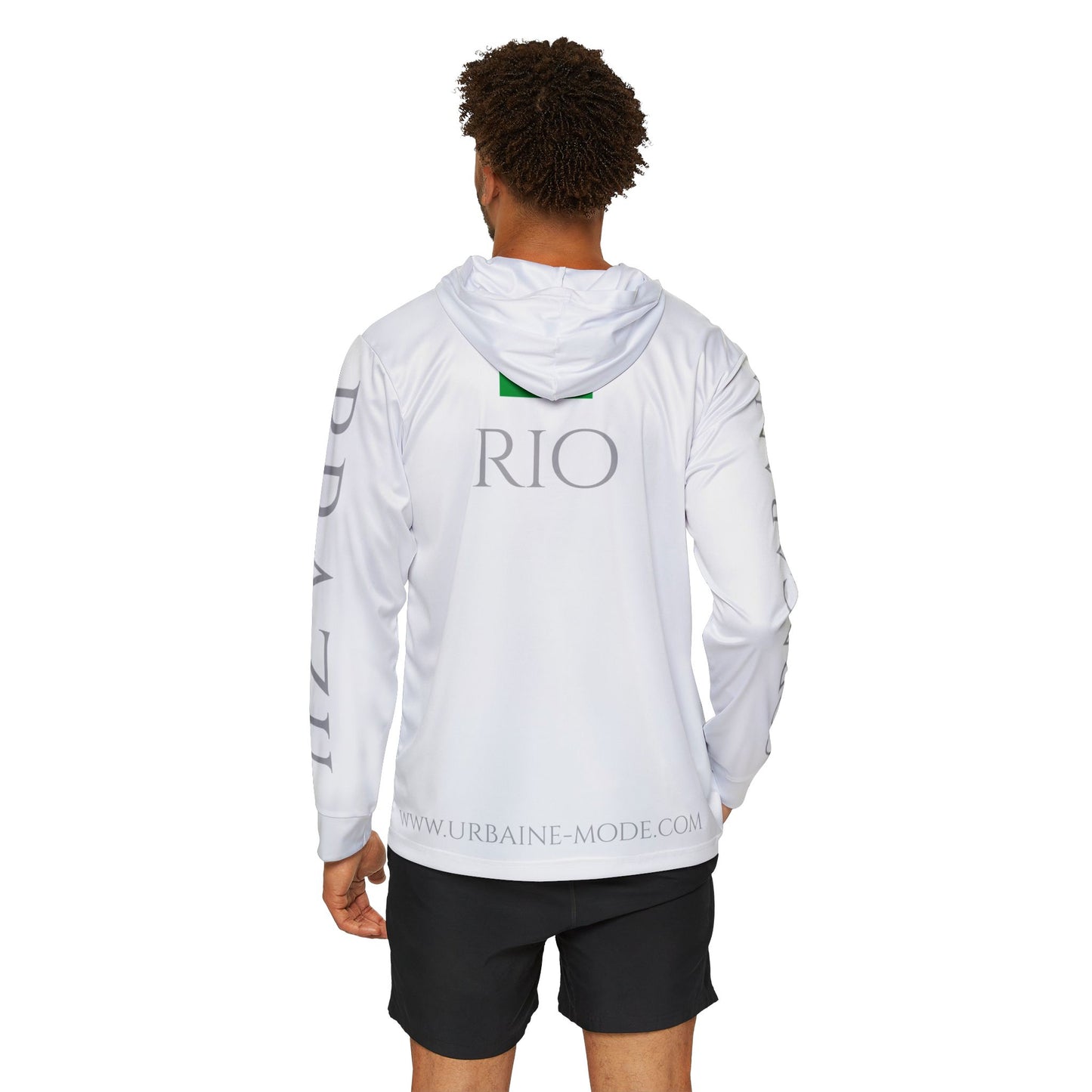 Bus - Rio - Brazil - Men's Sports Warmup Hoodie (AOP)